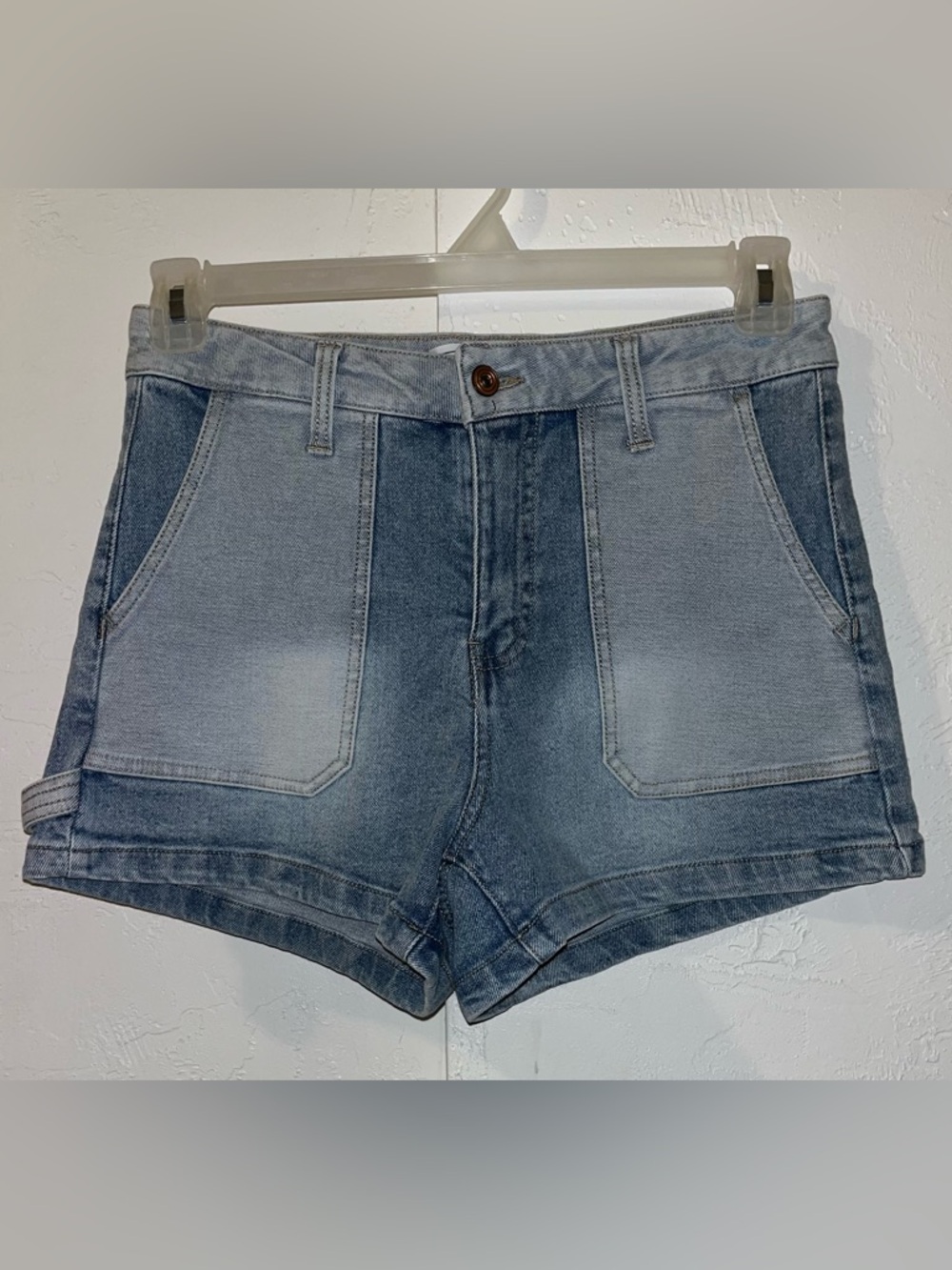 RE Generation by Celebrity Pink High Rise Carpenter Shorts